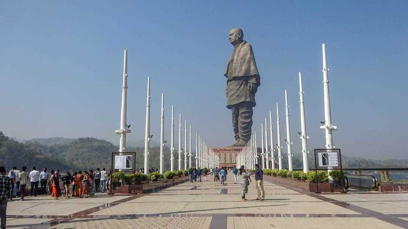 Illustration for article titled Statue Of Unity | The World’s Tallest Statue, 182 Metres